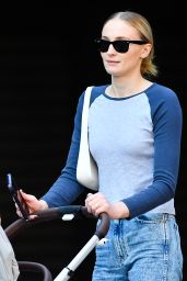 Sophie Turner in Casual Outfit in New York 10/03/2023