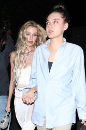 Stella Maxwell and Charlotte Lawrence – Kendall Jenner’s Halloween Party at Chateau Marmont in LA 10/28/2023