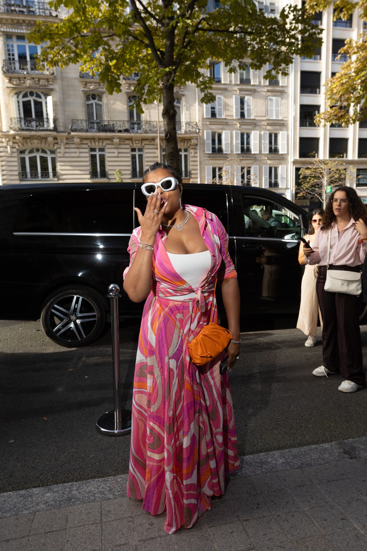 Taraji P. Henson at Her Hotel in Paris 09/29/2023 • CelebMafia