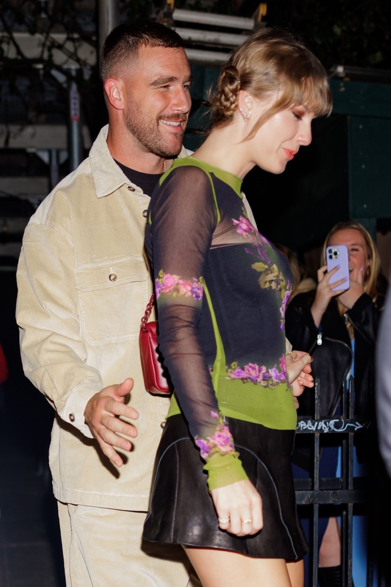 Taylor Swift and Travis Kelce - Leaving The Waverly Inn in New York 10