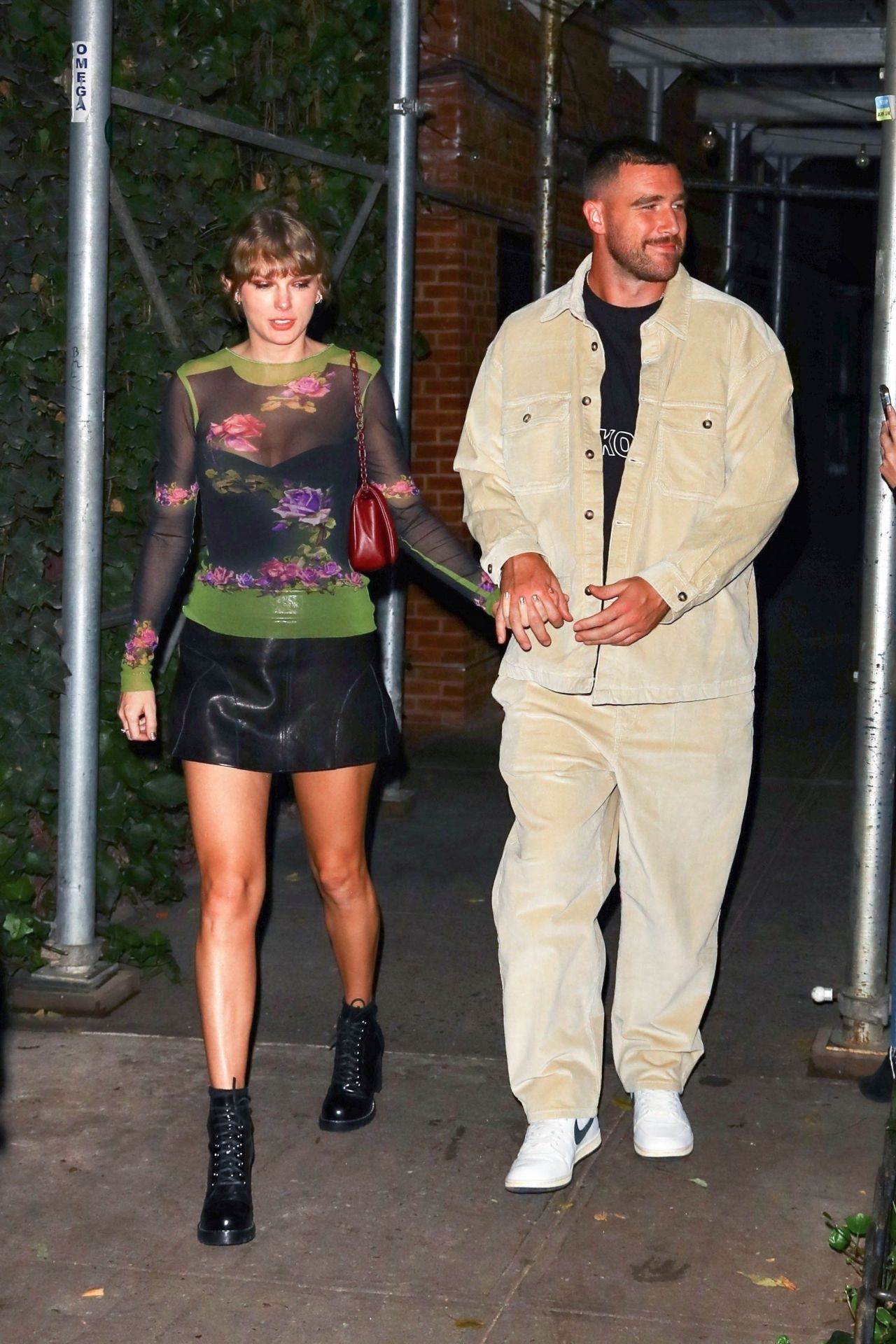 Taylor Swift and Travis Kelce - Leaving The Waverly Inn in New York 10