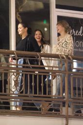 Taylor Swift, Selena Gomez and Zoe Kravitz at Sushi Park in West Hollywood 10/19/2023
