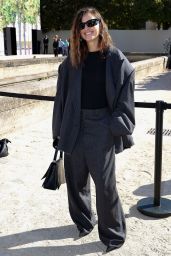 Virginie Ledoyen – Balenciaga Fashion Show in Paris 10/01/2023