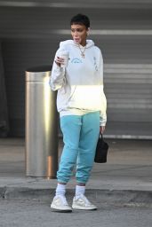 Winnie Harlow in Travel Outfit at JFK Airport in New York 10/04/2023