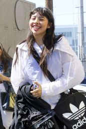 Xochitl Gomez - Arriving at DWTS Studio in Los Angeles 10/08/2023