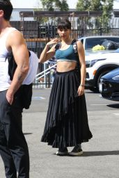 Xochitl Gomez - Leaving DWTS Practice in Hollywood 10/07/2023