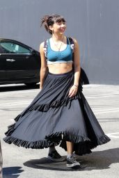 Xochitl Gomez - Leaving DWTS Practice in Hollywood 10/07/2023