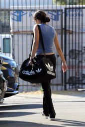 Xochitl Gomez - Leaving the DWTS Studio in Los Angeles 10/08/2023