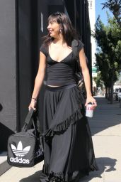 Xochitl Gomez - Outside of Practice For DWTS in Los Angeles 10/12/2023