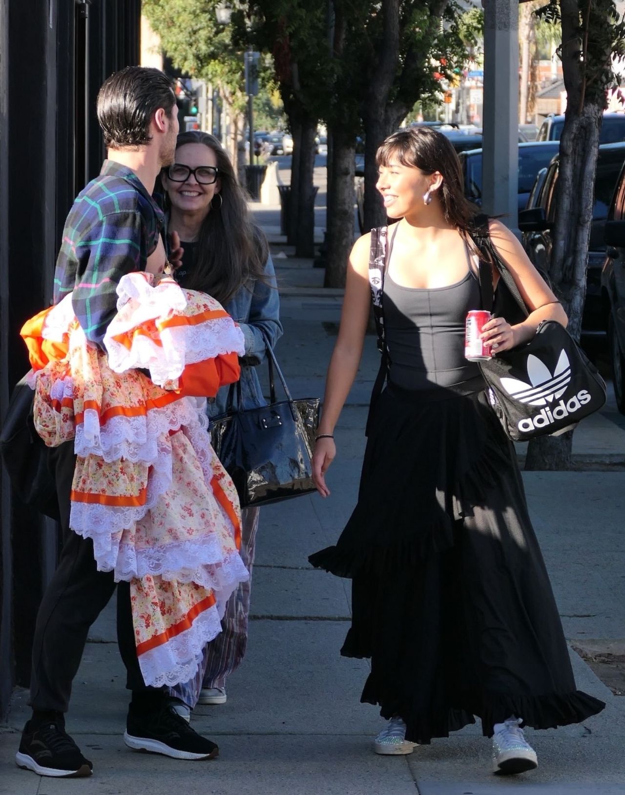 Xochitl Gomez - Outside Practice for DWTS in LA 10/15/2023 • CelebMafia