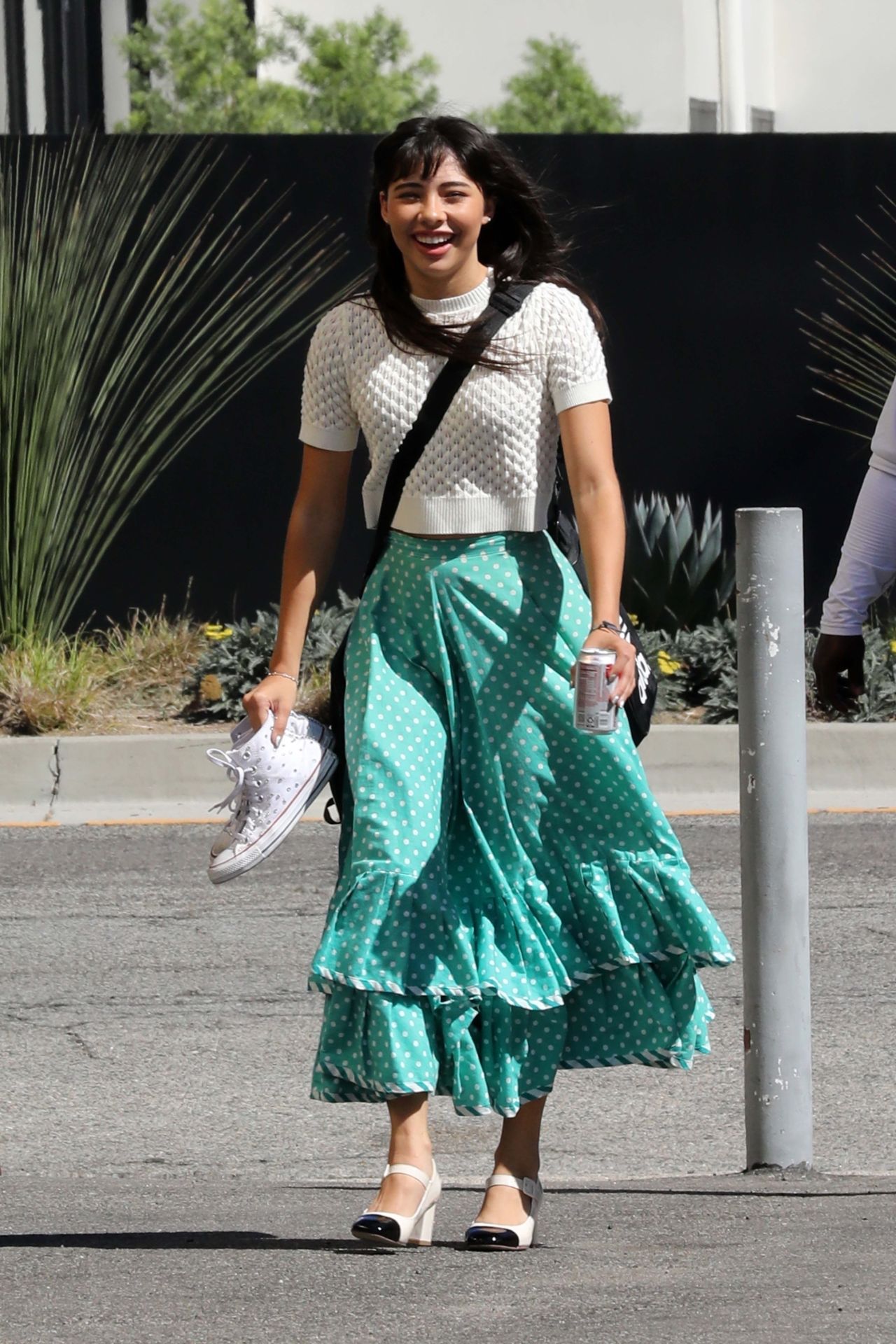 Xochitl Gomez - Outside Rehearsals for DWTS in Los Angeles 10/05/2023