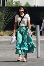 Xochitl Gomez - Outside Rehearsals for DWTS in Los Angeles 10/05/2023