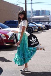 Xochitl Gomez - Outside Rehearsals for DWTS in Los Angeles 10/05/2023