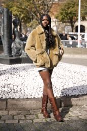 Zaya Wade Arrive at the Miu Miu Womenswear Show at Paris Fashion Week 10/03/2023