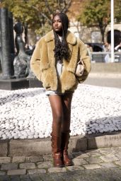 Zaya Wade Arrive at the Miu Miu Womenswear Show at Paris Fashion Week 10/03/2023