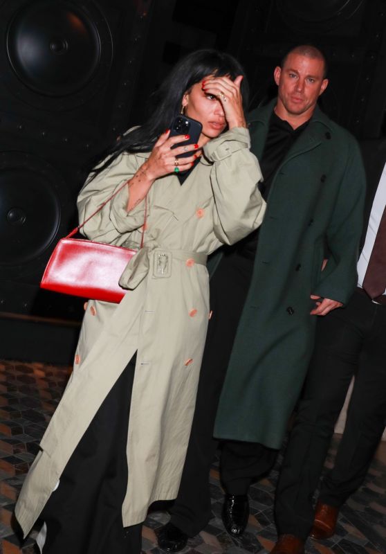 Zoe Kravitz and Channing Tatum - Out in Paris 09/29/2023
