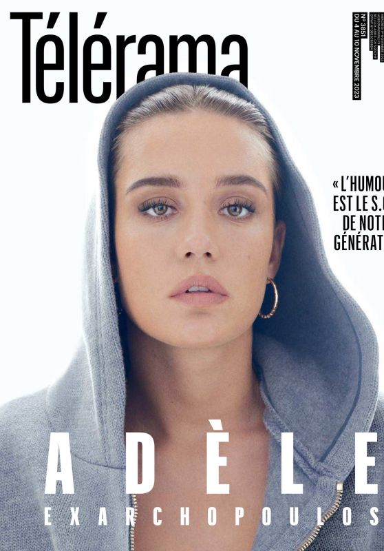 Adèle Exarchopoulos - Telerama Magazine November 2023 Issue