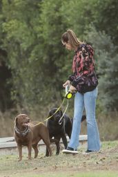 Alessandra Ambrosio - Out in Brentwood 11/08/2023