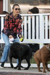 Alessandra Ambrosio - Out in Brentwood 11/08/2023