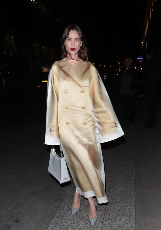 Alexa Chung at the Rolling Stone UK Awards 2023 in London 11/23/2023
