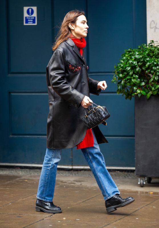 Alexa Chung - Out in London