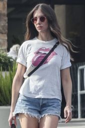 Alison Brie at Gelson