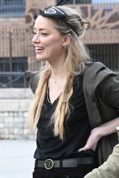 Amber Heard - Out in Madrid 10/31/2023