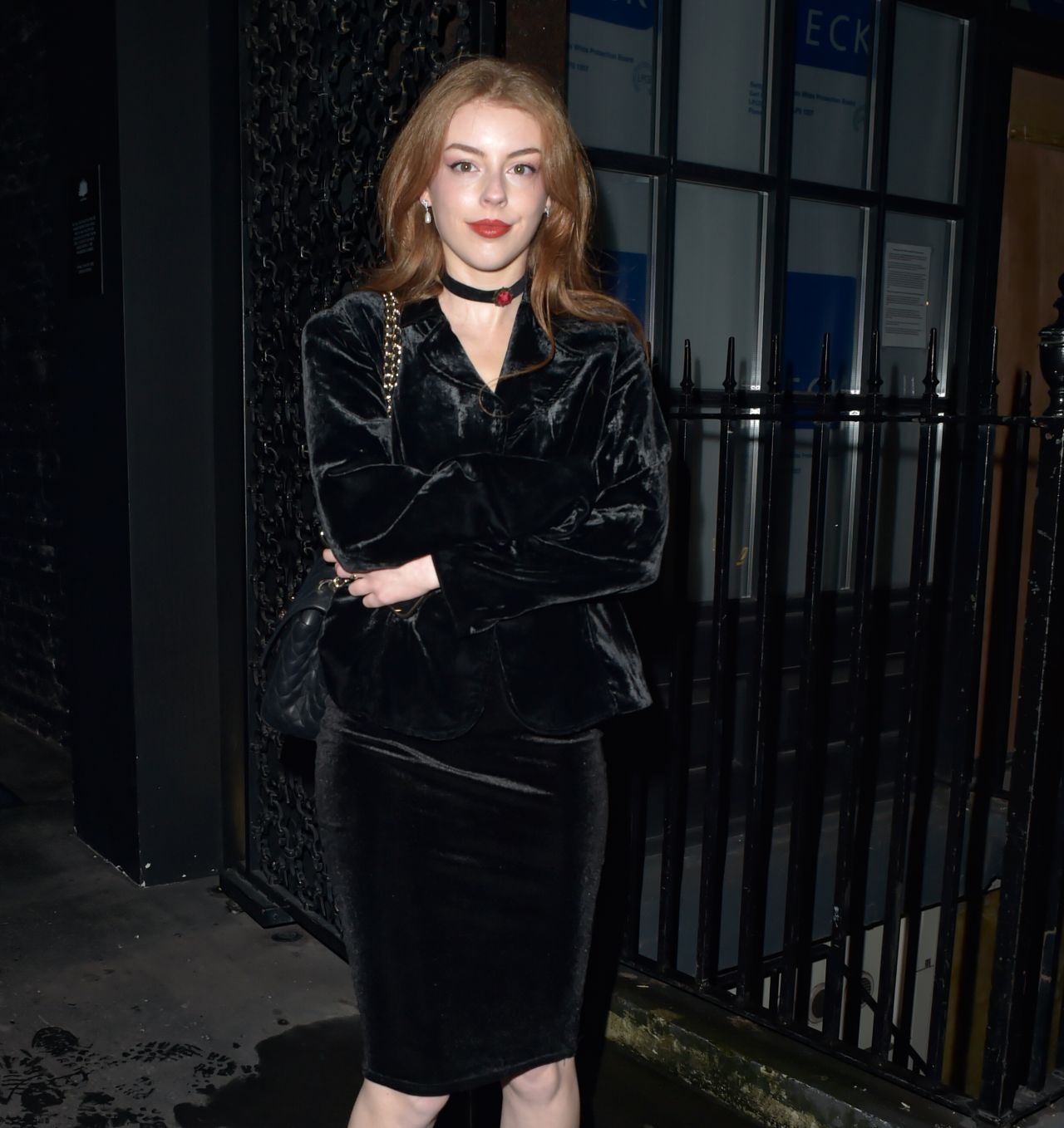 Amelia Gething - Arrives at Joshua Kane Cat Walk Show at The Mandrake