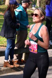 Amy Robach - Running the New York Marathon 2023