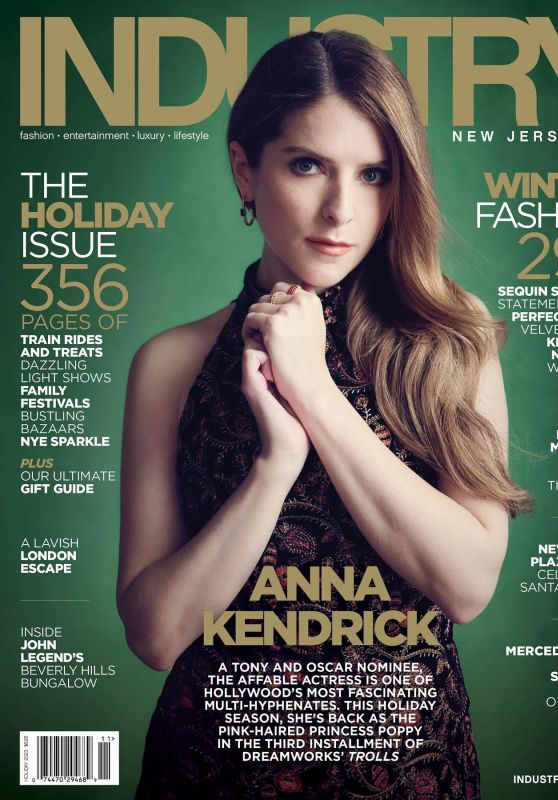 Anna Kendrick - Industry New Jersey Magazine December 2023 Issue