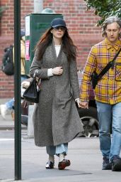 Anne Hathaway and Adam Shulman in New York City 11/12/2023