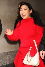 Awkwafina - Exits the Today Morning Show in New York 11/17/2023