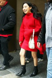 Awkwafina - Exits the Today Morning Show in New York 11/17/2023