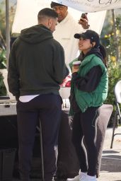 Becky G With Her ex Fiancé Sebastian Lletget Her in Porter Ranch 11/20/2023