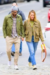 Blake Lively and Ryan Reynolds - Out in New York City 11/10/2023