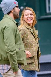 Blake Lively and Ryan Reynolds - Out in New York City 11/10/2023