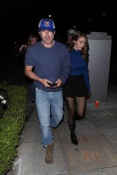 Caylee Cowen Arriving at Leonardo DiCaprio