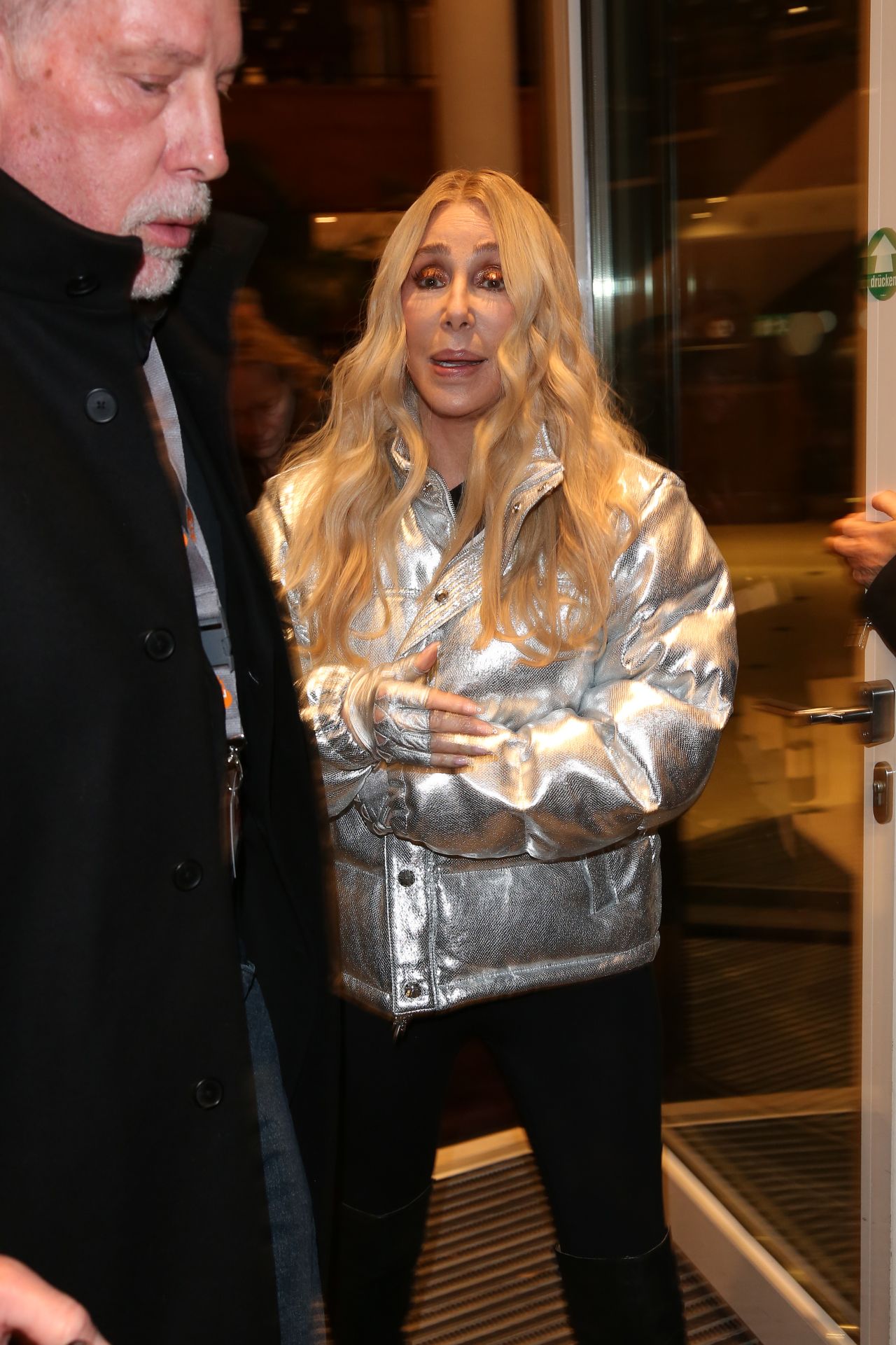 Cher - Leaves her Hotel Maison Messmer in Baden-Baden 11/25/2023