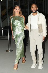 Chrissy Teigen at the Cult Gaia Fashion Show at The Academy Museum in Los Angeles 11/14/2023