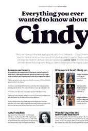 Cindy Crawford - Evening Standard Magazine 11/03/2023 Issue