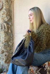 Dakota Fanning - Loewe Spring/Summer 2024 Campaign Photos • CelebMafia