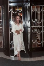 Emilia Clarke Leaving Harper’s Bazaar Women Of The Year Awards in London 11/07/2023
