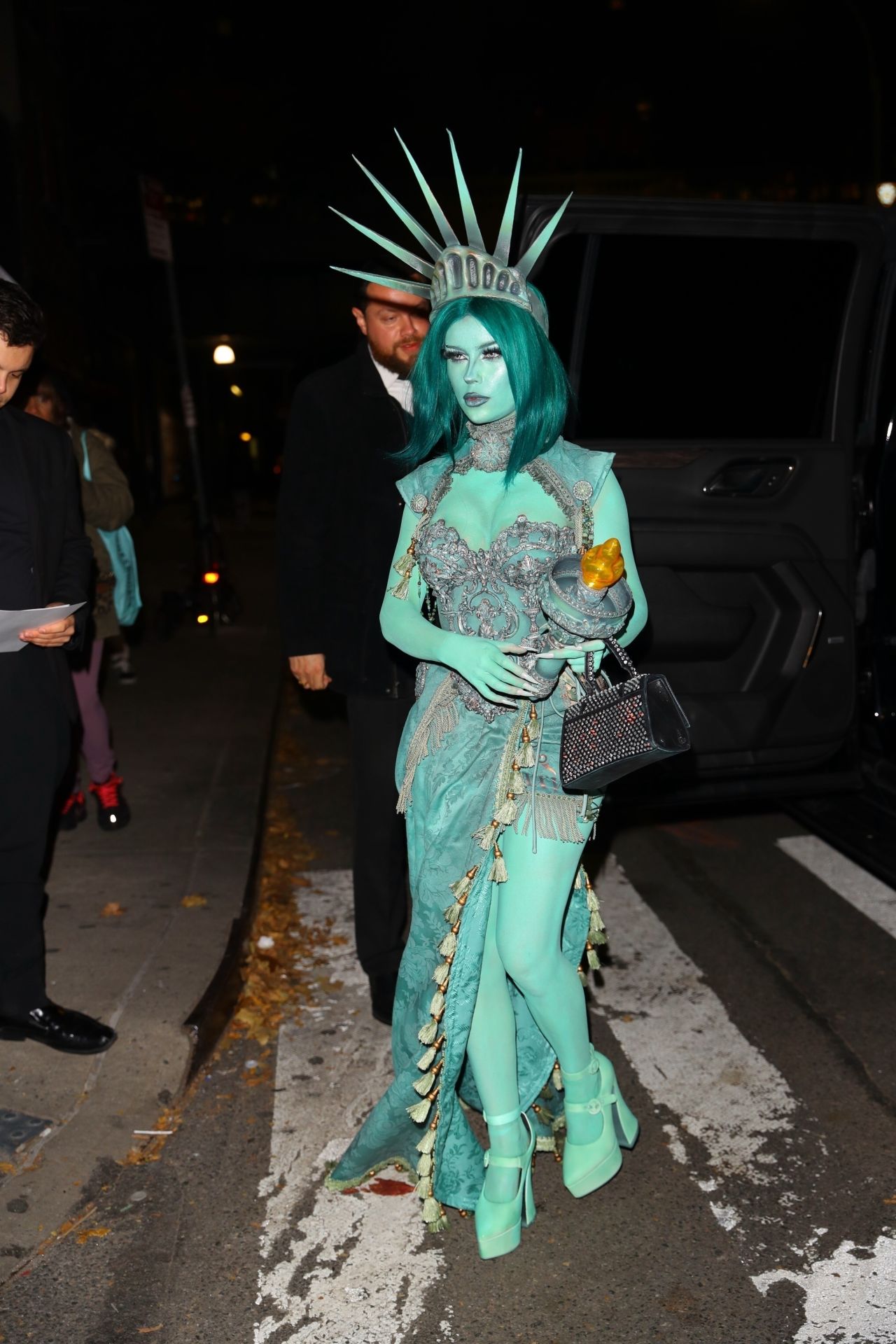 Emma Norton - Heidi Klum's Halloween Party in New York 10/31/2023