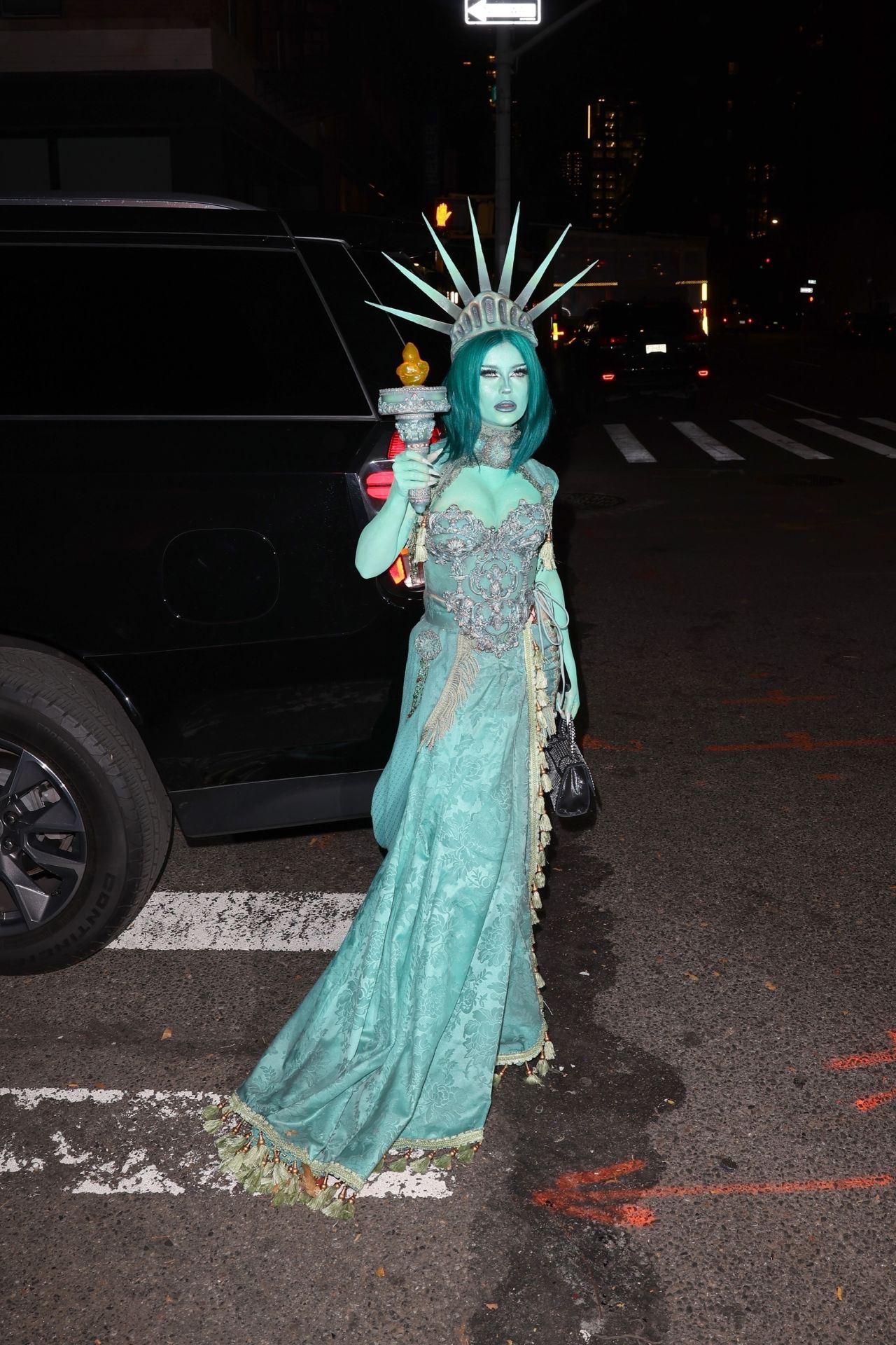 Emma Norton Heidi Klum's Halloween Party in New York 10/31/2023