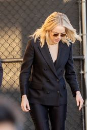 Emma Stone Arriving For an Appearance on Jimmy Kimmel Live! in Hollywood 11/16/2023