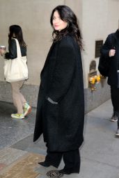 Eve Hewson - Arrives at NBC Studios in New York City 11/14/2023