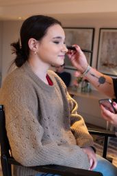 Frankie Corio - Gets Ready in the Style Suite Ahead of the 2023 BAFTA Scotland Awards in Glasgow 11/19/2023