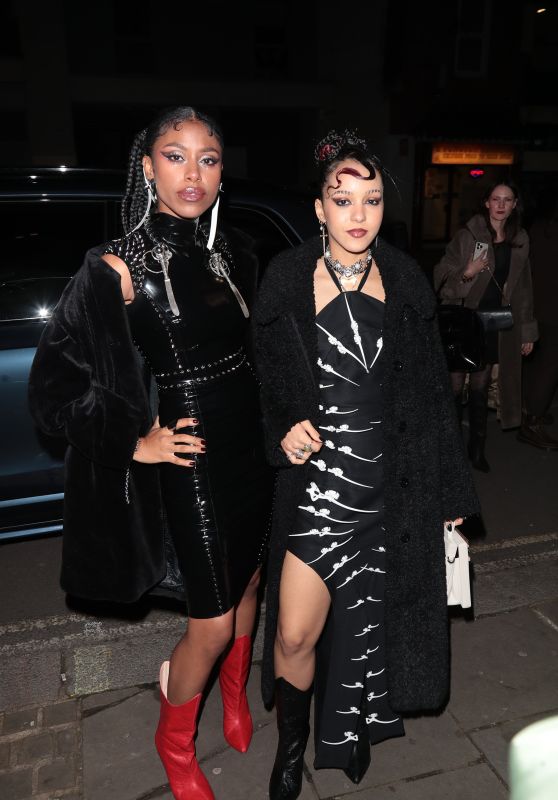 Georgia South and Amy Love at the Rolling Stone UK Awards 2023 in London 11/23/2023