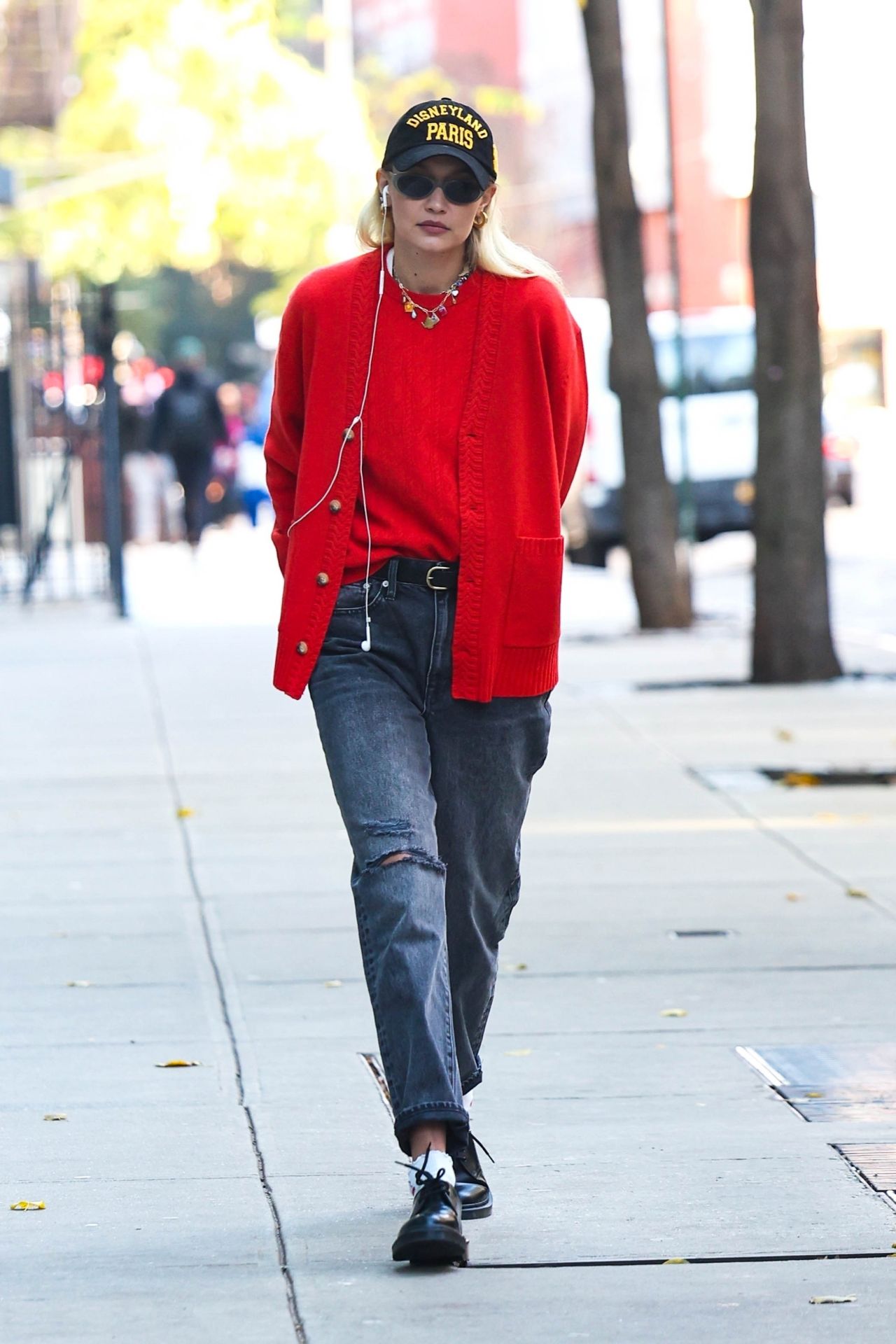 Gigi Hadid Street Style - Out in NYC 11/02/2023 • CelebMafia