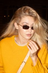 Gigi Hadid Wears a Colourful Outfit in Paris 11/24/2023